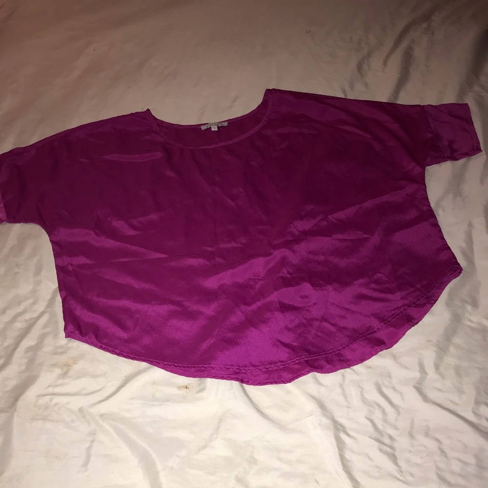 🎉SALE🎉Delia*s cranberry silky top💗